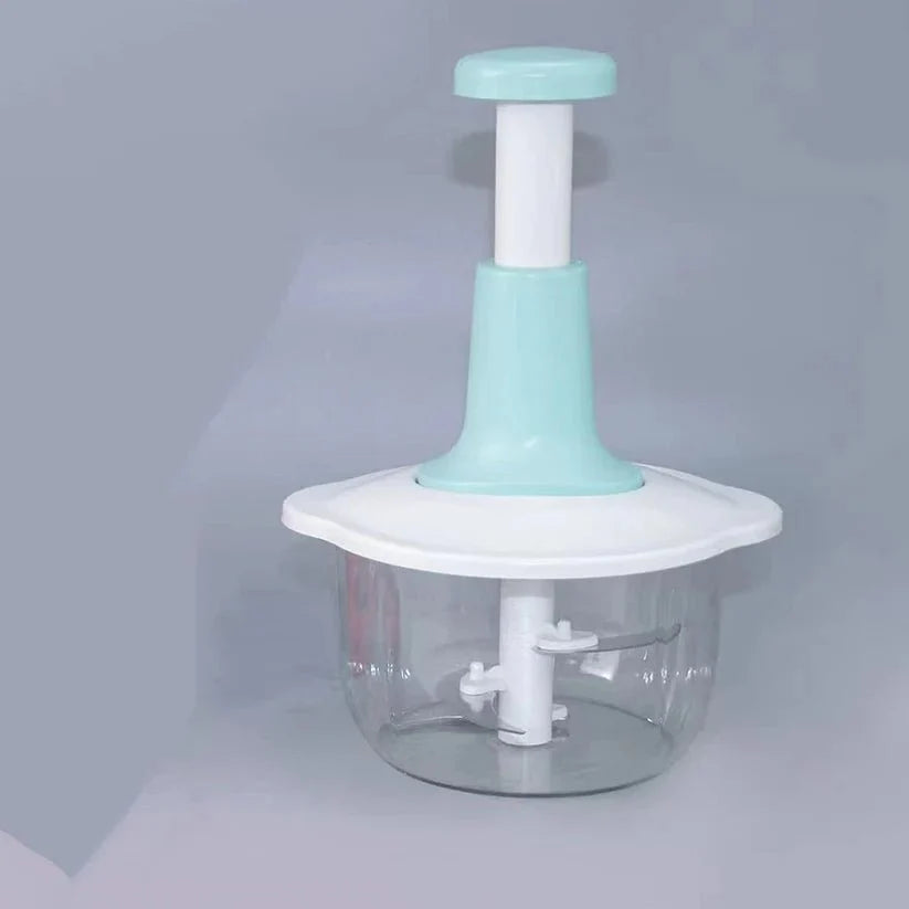 Manual Food Chopper & Mixer – Dual Blade System | 1.5L & 2L | No Electricity