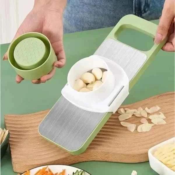 5-in-1 Vegetable Cutter – Multifunctional Grater & Slicer