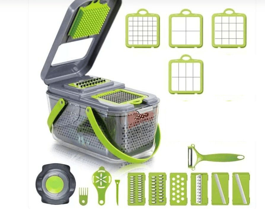 Multifunctional Vegetable Cutter – Chopper, Slicer & Grater