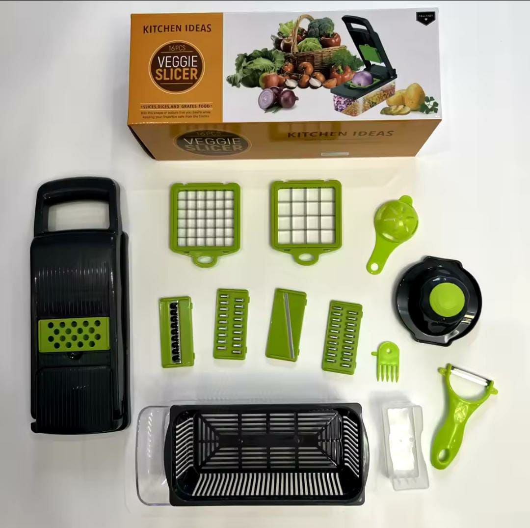 Multifunctional Vegetable Cutter – Chopper, Slicer & Grater