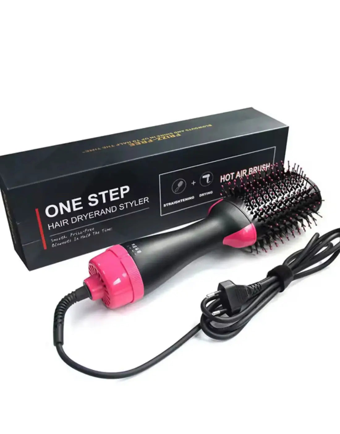 One Step Hot Air Brush – Best Blow Dryer Brush, Hair Straightener & Styler